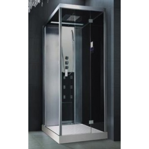 EAGO Кабина паровая Sapphire DZ976F10 1000х1000х2200 черный