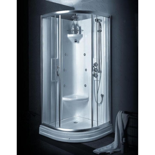 EAGO Душевая кабина LLA900-13 White 90х90х220