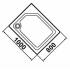 EAGO Кабина паровая DZ954F8 1000х800х2300 ст.чёрн. левая