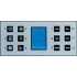 EAGO Кабина паровая DZ949F8 1050х1050х2300 черный