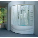 JACUZZI Кабина Flexa Twin ELT11 (фурнитура - хром) 144х144х228см