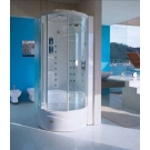 JACUZZI Кабина Flexa Tower ELT8 (фурнитура - хром) 108х108х232см