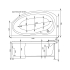 Aquanet Jersey 170х100 L Акриловая ванна