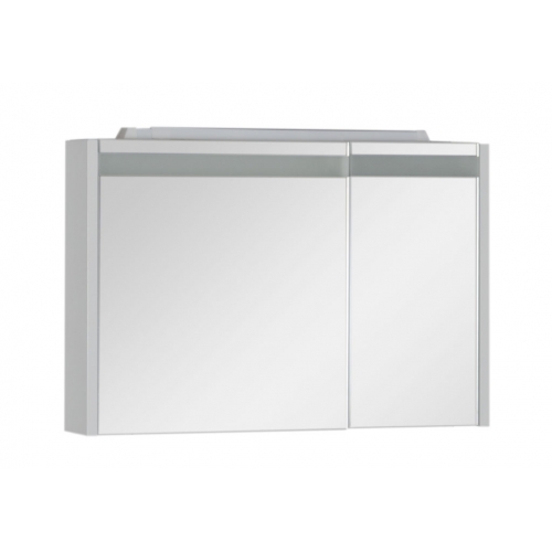 Зеркальный шкаф Aquanet Лайн 90 L белый