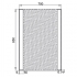 Зеркало Aquanet Форли 7085 LED