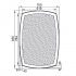 Зеркало Aquanet Тоскана 7085 LED