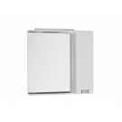 Зеркальный шкаф Aquanet Сити 90 L белый