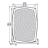 Зеркало Aquanet Тоскана 6085 LED