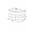 Тумба с раковиной Aquanet Корнер 80 L белый (открытая)