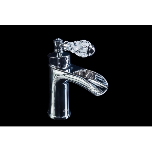 Смеситель для умывальника VOGUE CRYSTAL Хром Boheme 221-CRST