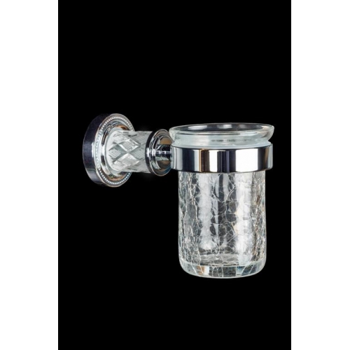 Стакан для зубных щеток MURANO CRYSTAL Хром Boheme 10904-CRST-CH