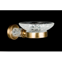 Мыльница MURANO CRYSTAL Бронза Boheme 10903-CRST-BR