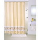 Штора для ванной комнаты Milardo Beige Fresco SCMI013P