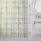 Штора для ванной комнаты Milardo Free Design (green) 522V180M11