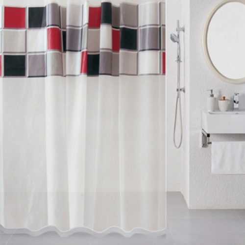Штора для ванной комнаты Milardo Beautiful Tiles 514V180M11