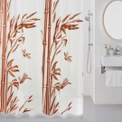 Штора для ванной комнаты Milardo Bamboo (brown) 511V180M11