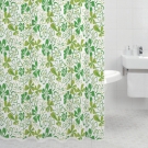 Штора для ванной комнаты Milardo Jungle Flowers (green) 620P180M11