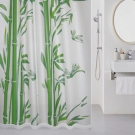 Штора для ванной комнаты Milardo Bamboo (green) 510V180M11