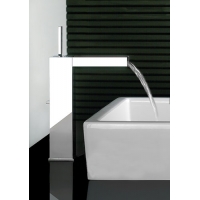 Gessi Смеситель RETANGOLO CASCATA для раковины высокий нос 11983