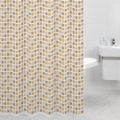 Штора для ванной комнаты Milardo Classic Tiles 700P180M11