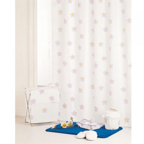 Штора для ванной комнаты Milardo Lilac Flakes SCMI030P